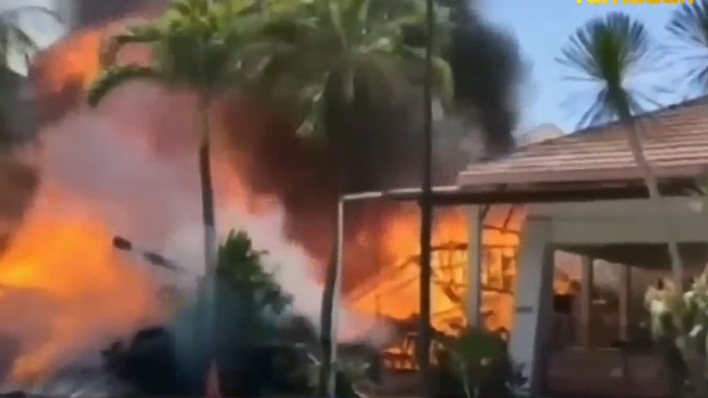 Kebakaran Restoran di Renon Denpasar Bali