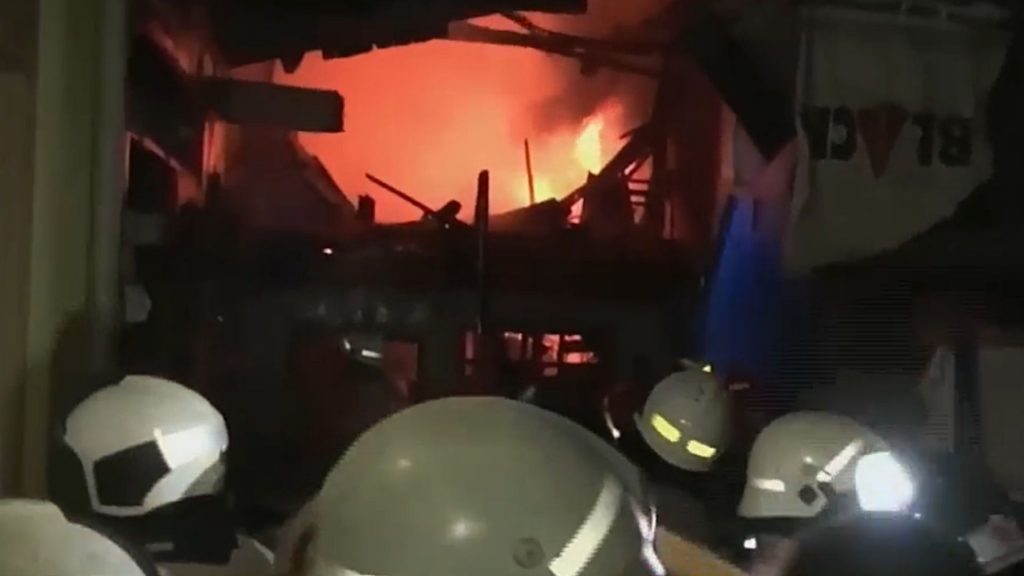 Kebakaran Permukiman Padat Penduduk di Taman Sari Jakbar