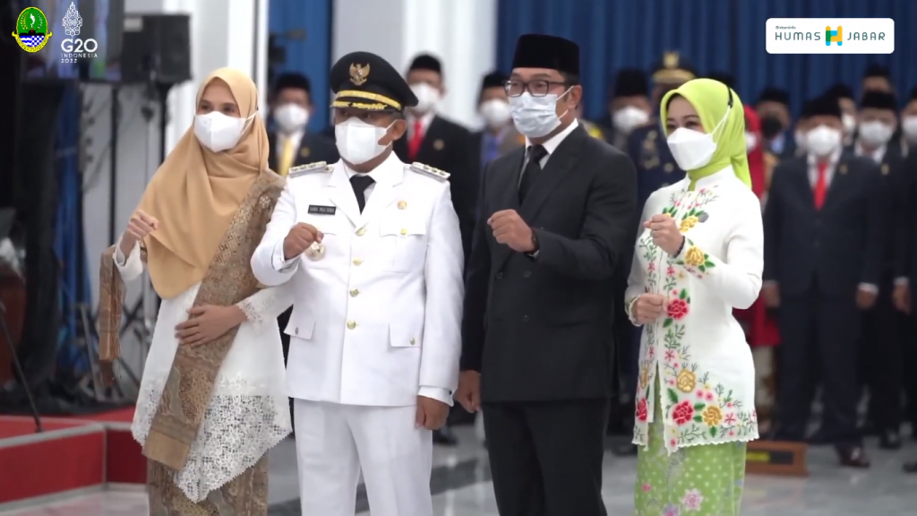 Yana Mulyana Dilantik Jadi Wali Kota Bandung