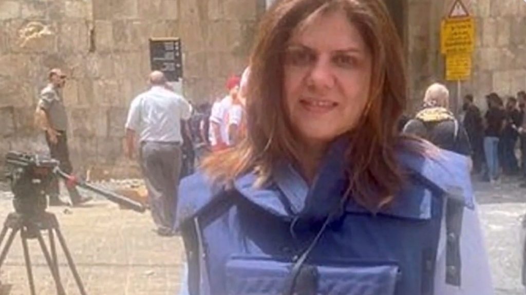 REPORTER AL JAZEERA GUGUR SAAT BERTUGAS