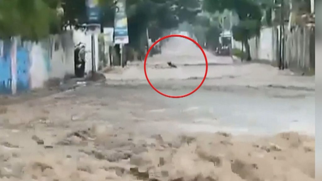 Banjir Rendam Jalan dan Perumahan di Cimahi Bandung