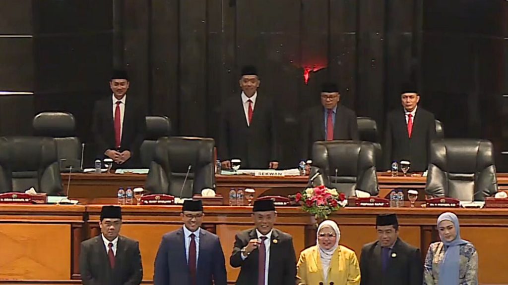 DPRD DKI Jakarta Putuskan 3 Calon Pengganti Anies Baswedan