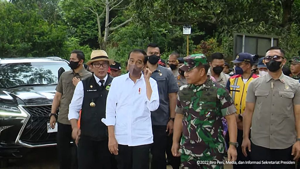Presiden Jokowi Kunjungi Korban Gempa Cianjur