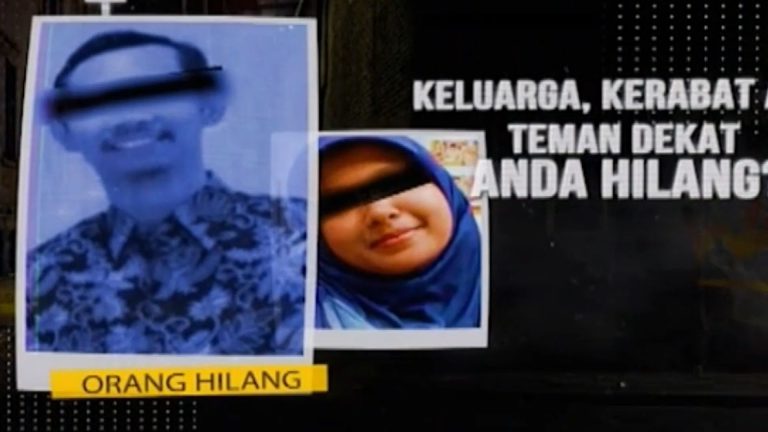 Info Orang Hilang 25 November 2022