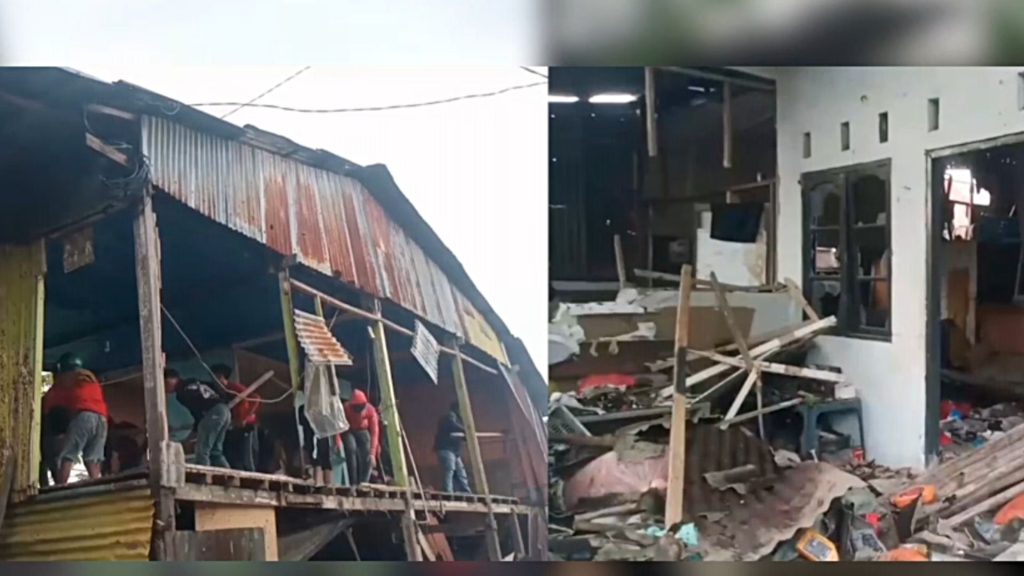 Warga Rusak Rumah Pembunuh Bocah di Makassar