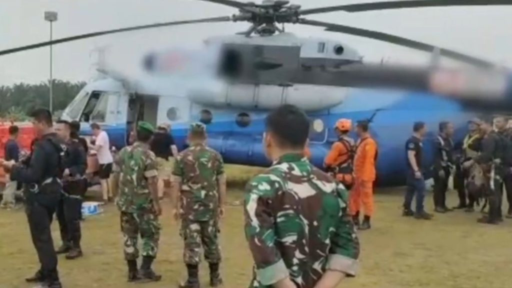 Evakuasi Korban Kecelakaan Helikopter Kapolda Jambi Berlanjut