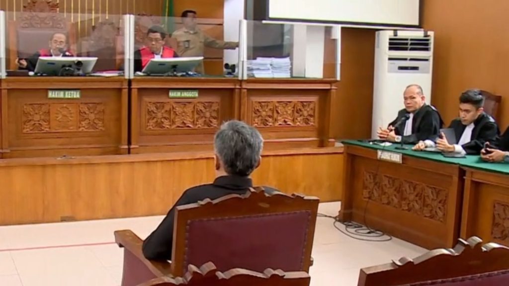 Sidang Vonis Obstruction of Justice Hendra Kurniawan & Agus Nurpatria