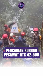 Pencarian Korban Pesawat ATR 42-500