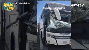 Waduh! Bus Jamaah Calon Haji Indonesia Kecelakaan di Madinah