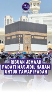 Ribuan Jemaah Padati Masjidil Haram untuk Tawaf Ifadah