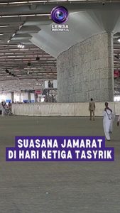 Suasana Jamarat di Hari Ketiga Tasyrik