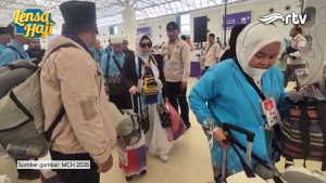 55% Jemaah Haji Indonesia Tiba di Tanah Air