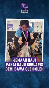 Jemaah Haji Pakai Baju Berlapis Demi Bawa Oleh-Oleh